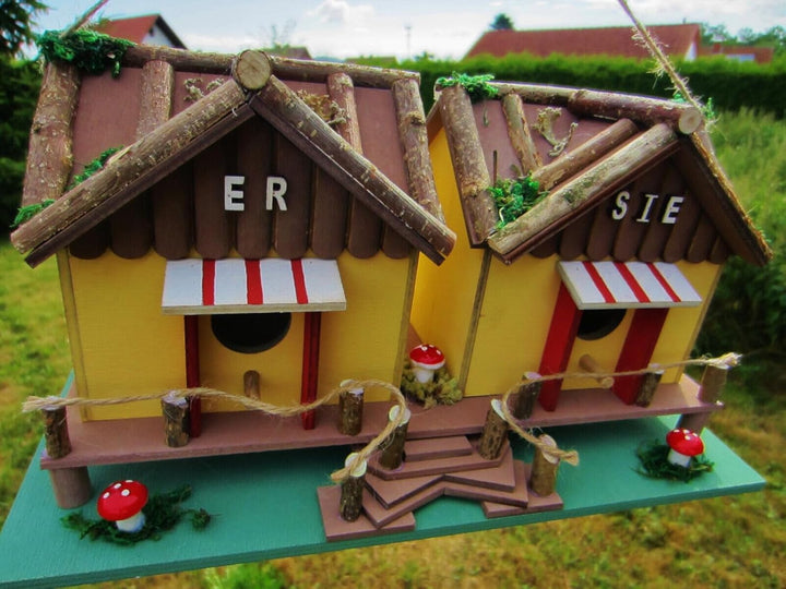 Nistkasten Vogelhaus ´Er und Sie `