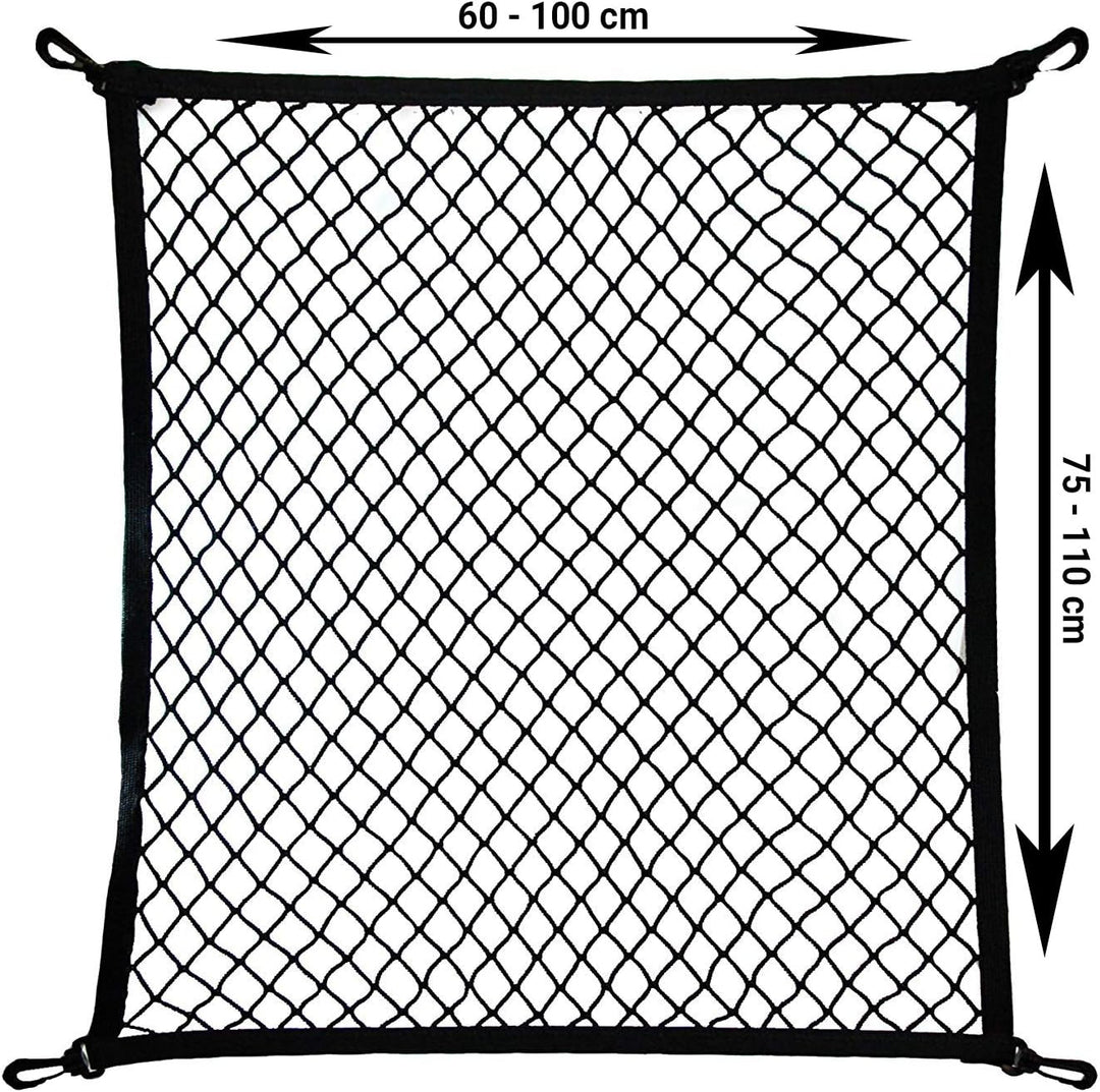 LANCO Automotive LI-0018 Premium Kofferraum Netz Super Elastisch | in Erstausrüster-Qualität | Made