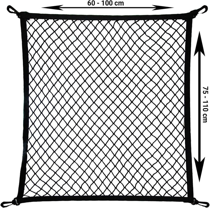 LANCO Automotive LI-0018 Premium Kofferraum Netz Super Elastisch | in Erstausrüster-Qualität | Made