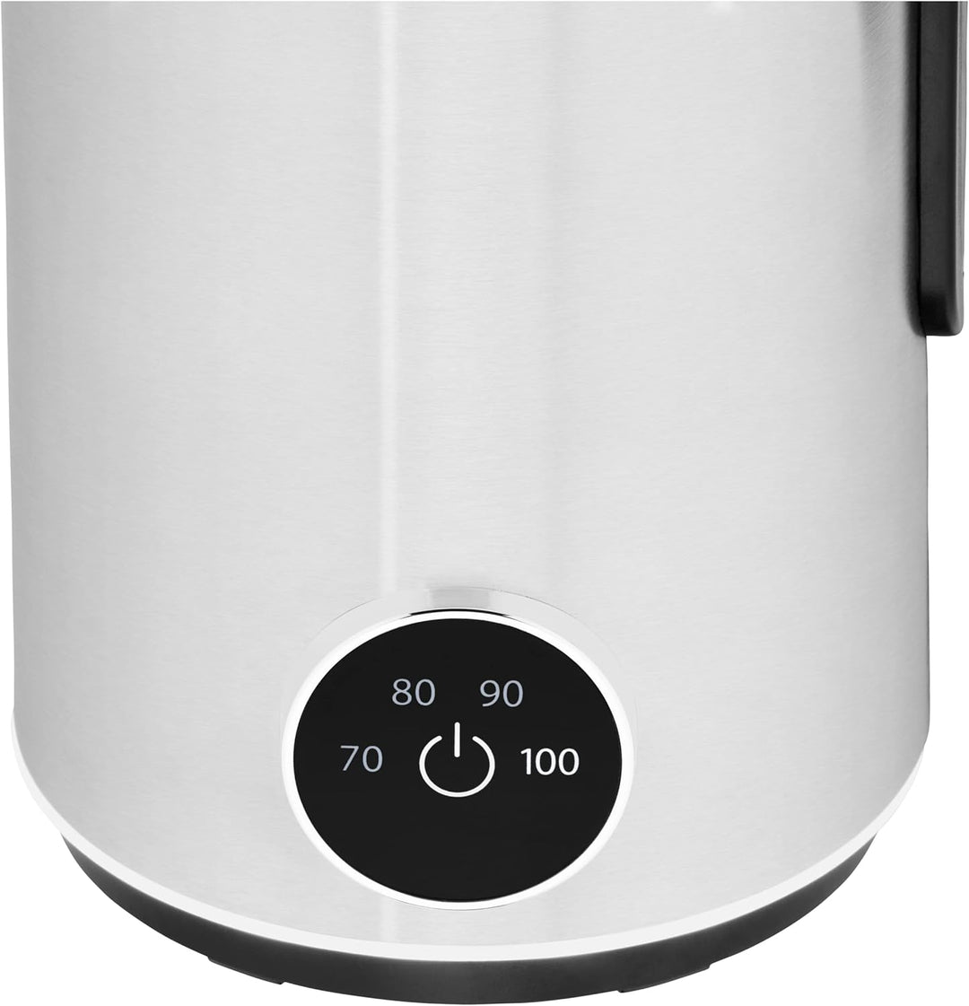 WMF Lumero Wasserkocher mit Temperatureinstellung 1,6l, elektrischer Wasserkocher Edelstahl-Kalkfilt