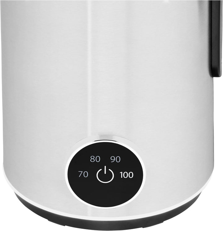 WMF Lumero Wasserkocher mit Temperatureinstellung 1,6l, elektrischer Wasserkocher Edelstahl-Kalkfilt