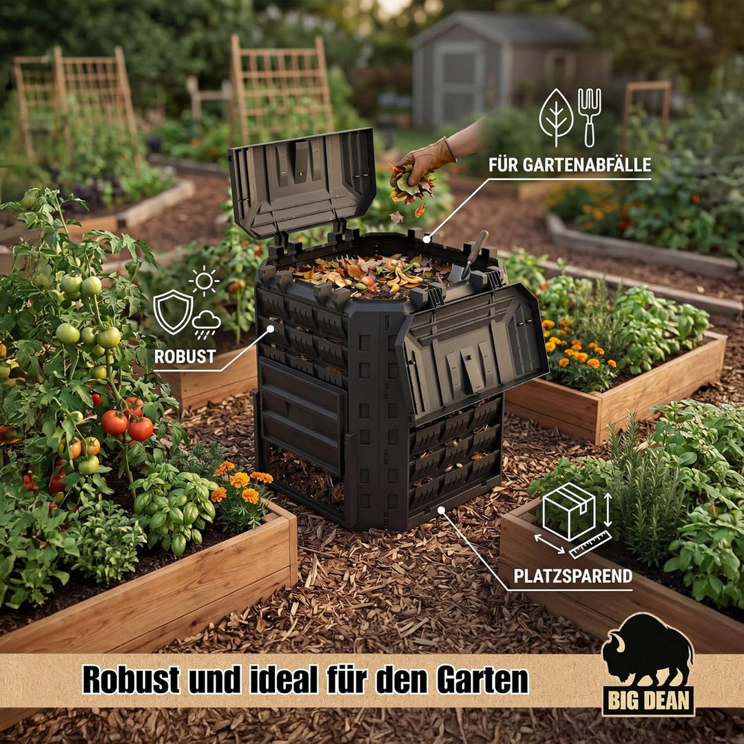 Komposter Garten 310 Liter Made in Europe