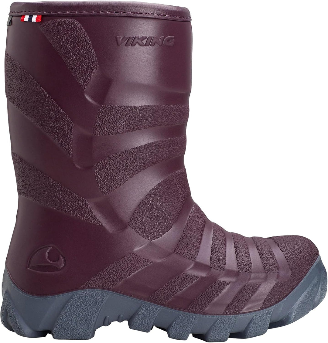 Viking Unisex Kinder Ultra Warm Schneestiefel 22 EU Grape Grey, 22 EU Grape Grey