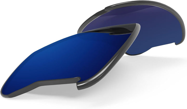 BlazerBuck Anti-salz Polarisierte Ersatzgläser für Oakley Half Jacket 2.0 XL OO9154 Mitternachtsblau