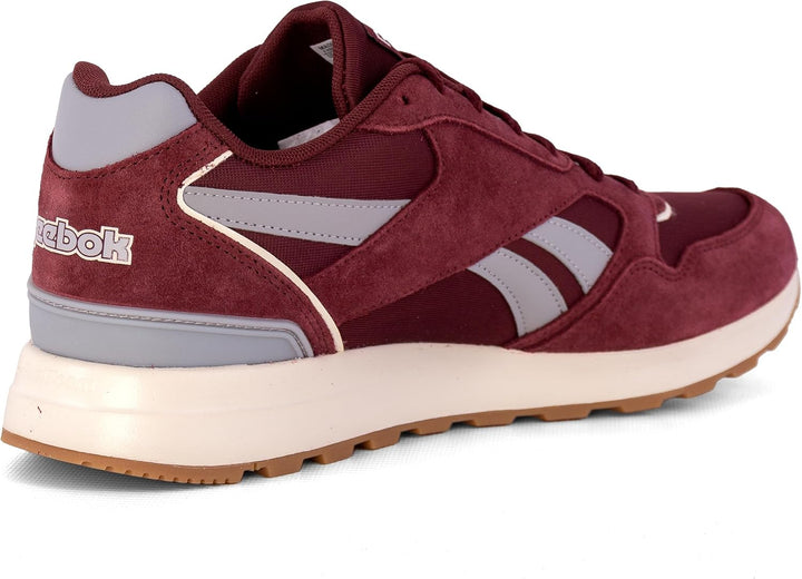 Reebok Unisex Gl1000 Sneaker 34.5 EU Classic Maroon F23 Classic White Pure Grey 3, 34.5 EU Classic M