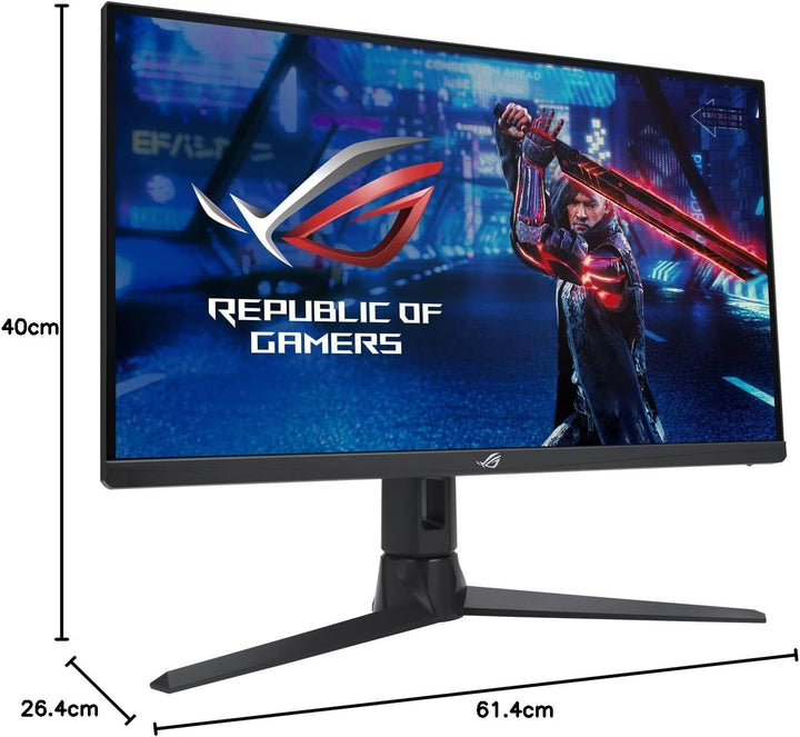 ASUS ROG Strix XG27AQMR | 27 Zoll WQHD Gaming Monitor | 300 Hz, 1ms GtG, G-Sync kompatibel &amp; FreeSyn