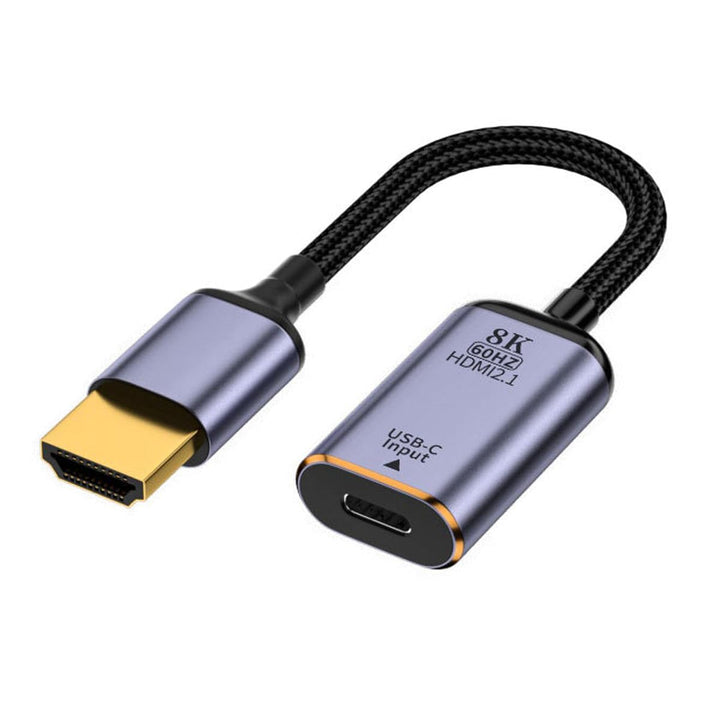 Xiwai USB-C Typ C Buchse Quelle zu HDMI Senke HDTV Kabel 8K@60hz 4K@120hz für Tablet Telefon Laptop