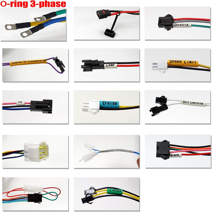 48V/60V/72V 3000W-5000W 100A Sinus Wave Ebike 24 Mosfet Controller Mit/Ohne LCD-Display Mit Regenera