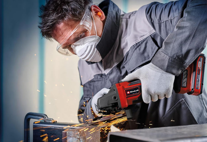 Einhell Professional Akku-Winkelschleifer TP-AG 18/125 CE Q Li Power X-Change (18V, Ø 125 mm, 33 mm
