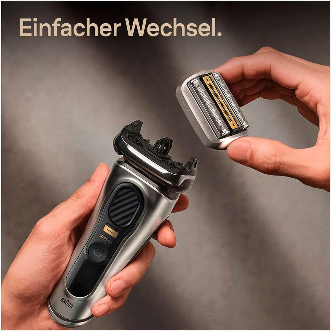 Braun Series 9 Pro Scherkopf, Elektrorasierer Ersatzscherteil für Rasierer Herren, kompatibel mit Ra