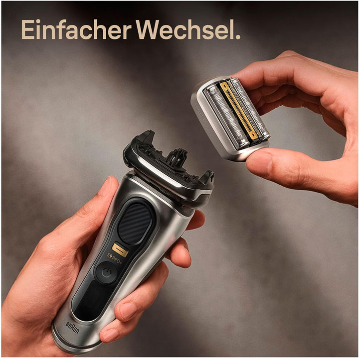 Braun Series 9 Pro Scherkopf, Elektrorasierer, Ersatzscherteil kompatibel mit Rasierer Herren Serie