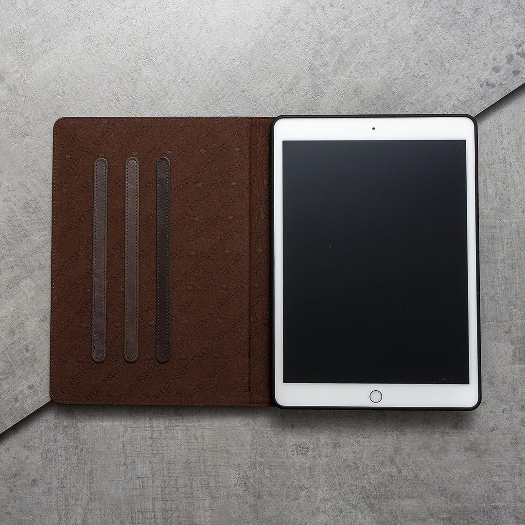 Porter Riley - Lederhülle für iPad Air 10.5" 3. Generation Ausgabe 2019. Premium Echtleder Standhüll