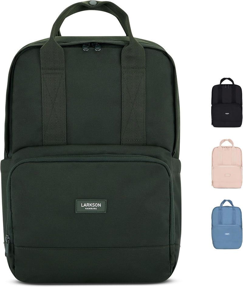 LARKSON Rucksack Damen & Herren - No 6 - Daypack mit 16 Zoll Laptopfach - Rucksäcke für City Schule