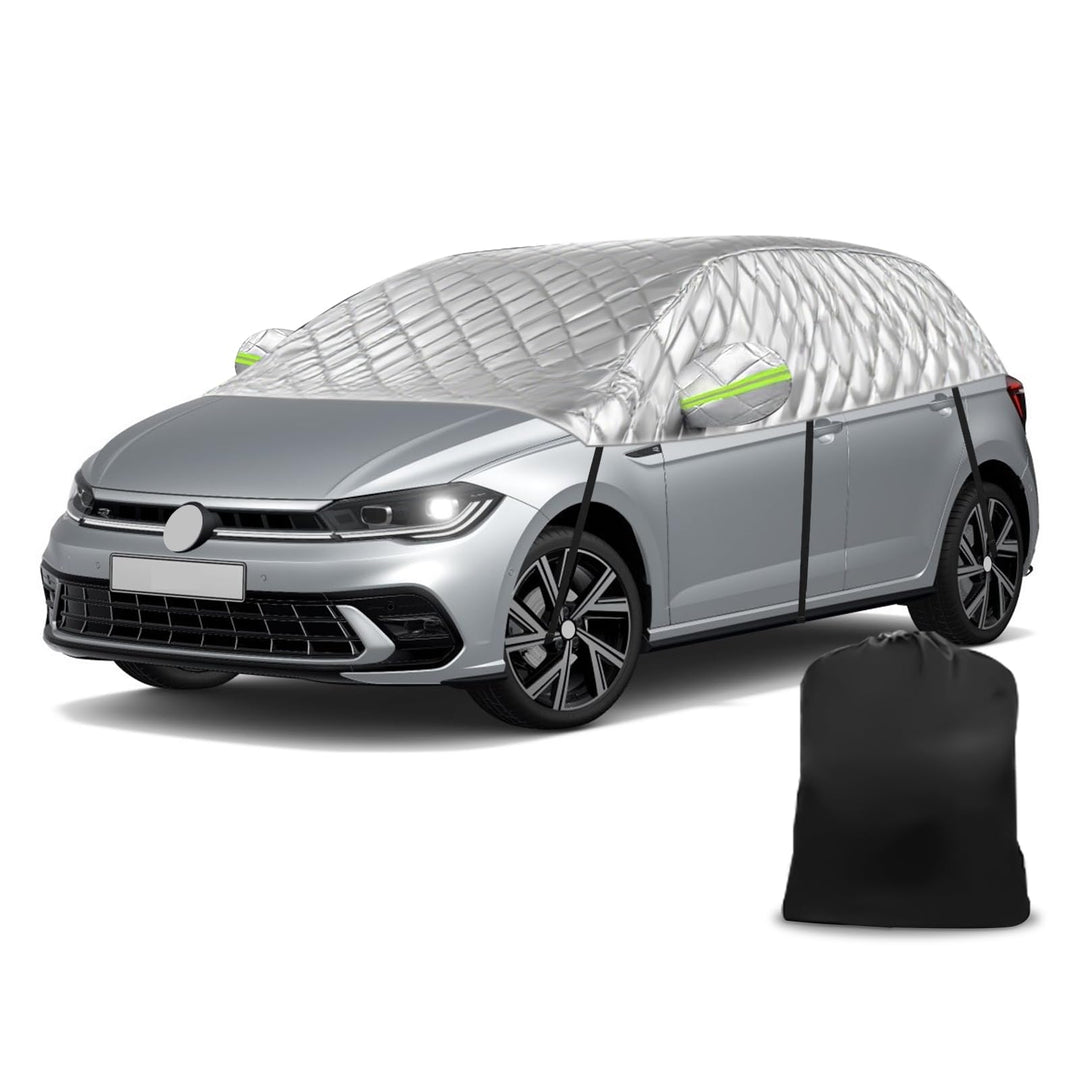 Halbe Autoabdeckung Ersatz für VW Polo MK5 MK6 Hatchback 2009-2023, Passgenaue Softtop-Dachschutz-Au