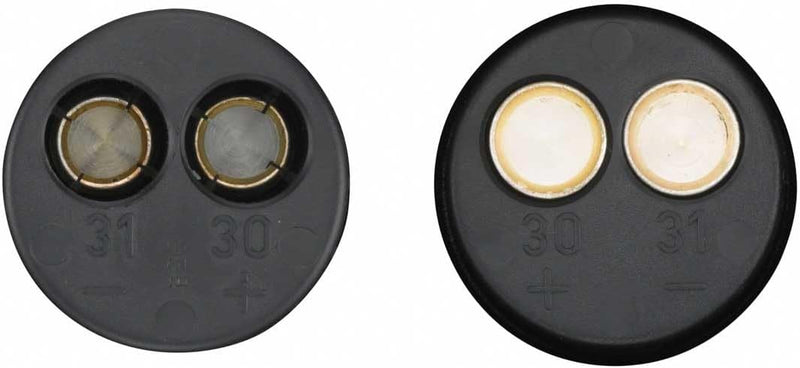 HELLA 8JB 001 935-501 Steckdose - 2-polig - Stecker: Crimpkontakt/Lötstiftkontakt - schwarz