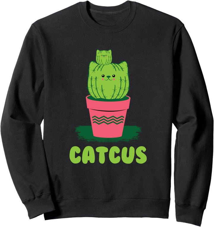 Kaktus Katzen Sweatshirt