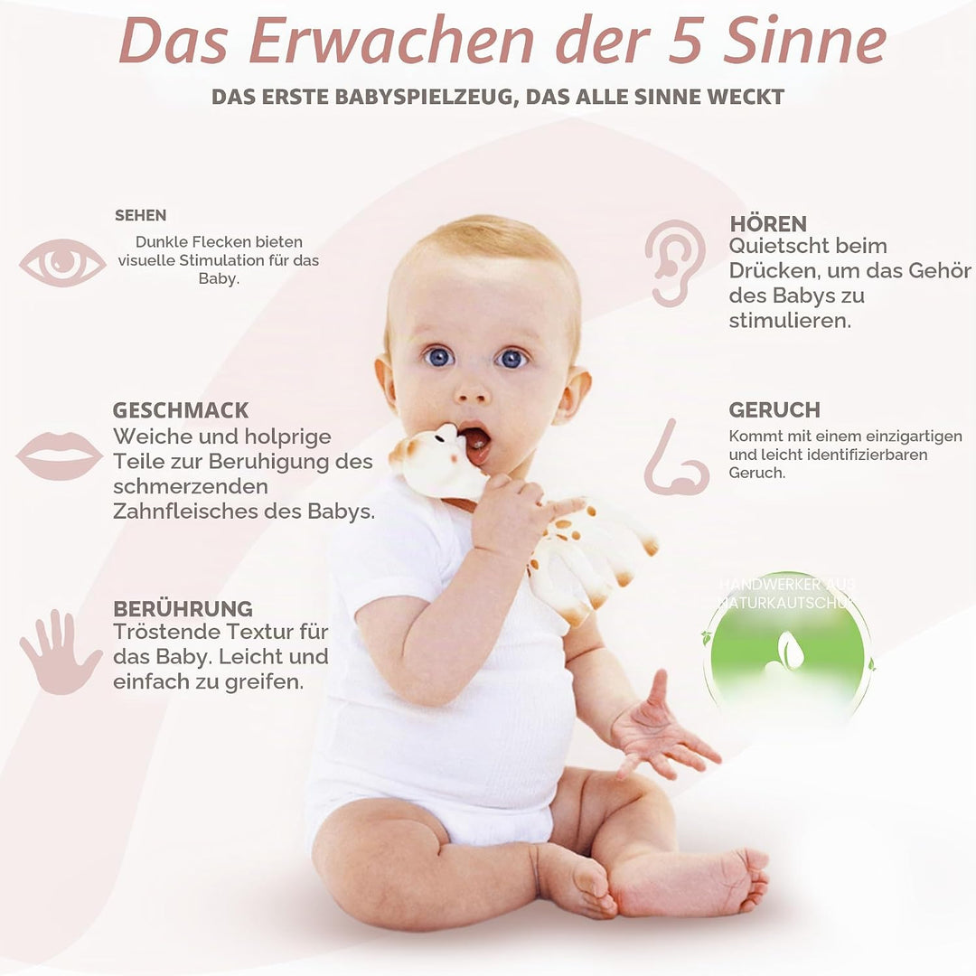 Sophiesticated – Sophie die Giraffe – Geschenkset zur Geburt, ab 2 Jahren, Grösse M