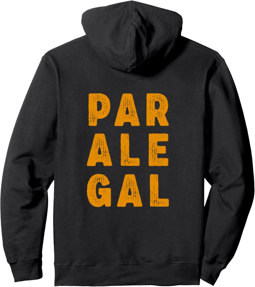 Paralegal! Legal Clerk Courtroom, Law, Design for Paralegals Pullover Hoodie