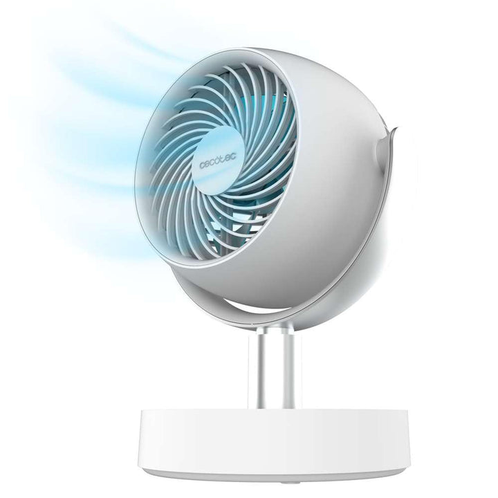 Cecotec Tischventilator EnergySilence 800 Cyclone Desk Portable, DC Motor 10 W, 6 Zoll, 4000 mAh Akk