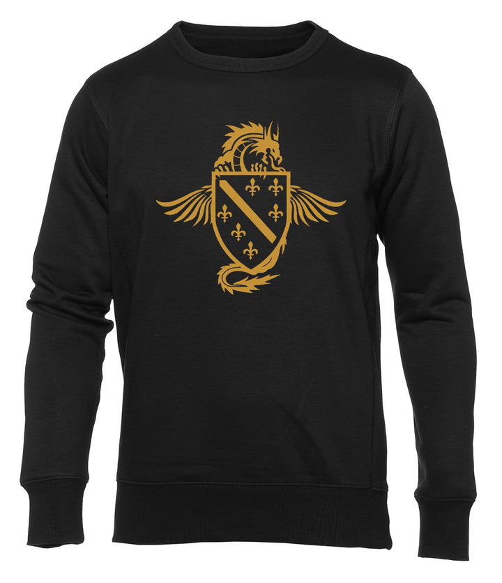 Generisch Ljuti Krajisnici Unisex Jumper Herren Dammen Schwarz Rundhals Lange Ärmel Sweatshirt Men&