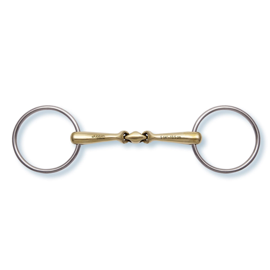 Stübben Gebiss 2423 Quick Contact Wassertrense 13,5 cm - 16 mm - Sweet Copper, 13,5 cm - 16 mm - Swe