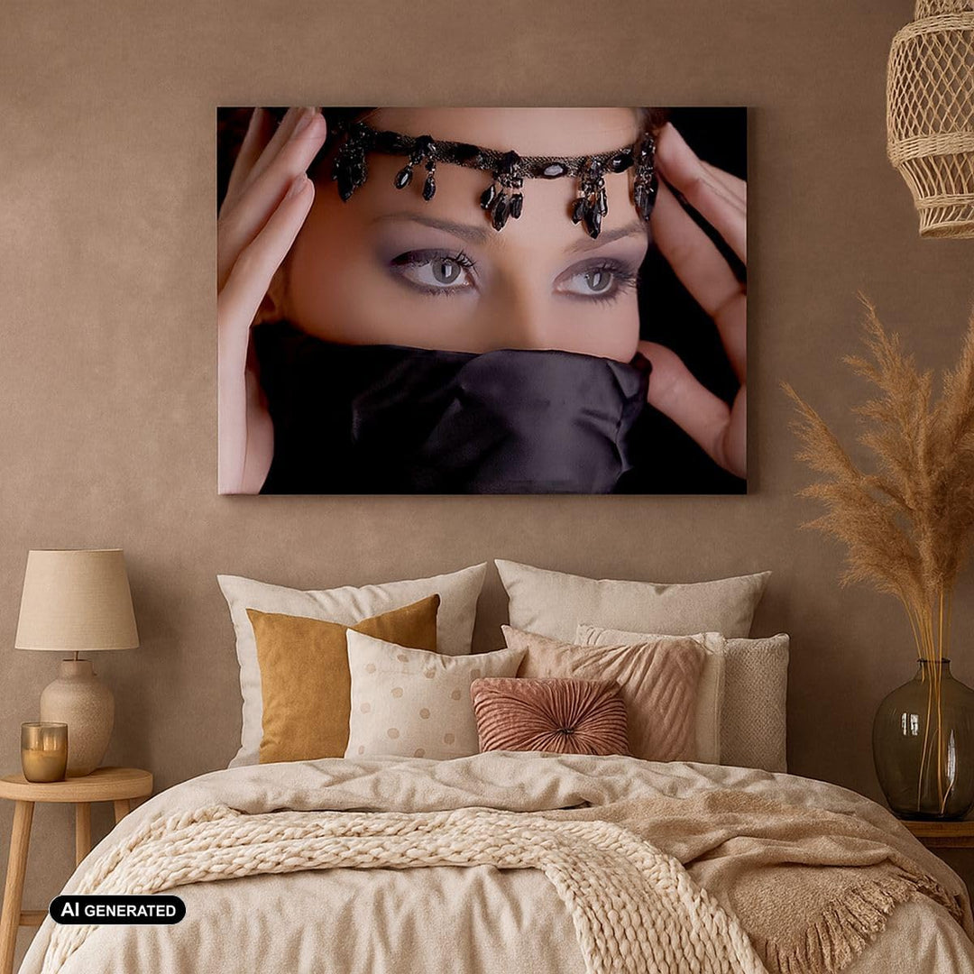 Bilder auf Leinwand Orient weiblich modell dekoration Leinwandbild 70x50cm Wandbilder Dekoration Woh
