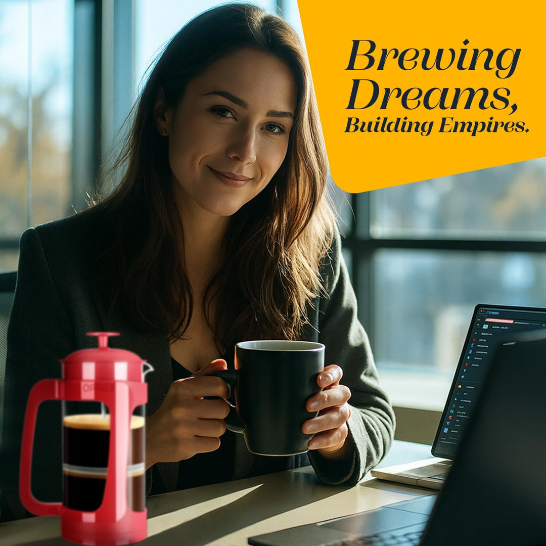 ESPRO Light P3 French Press Kaffeebereiter – Patentierter Doppel-Mikrofilter für partikelfreien Kaff