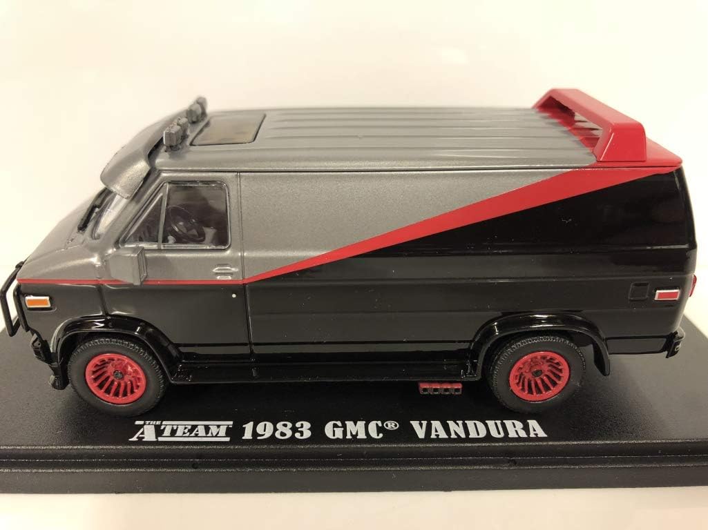 Greenlight Collectibles - DieCast Model GMC VANDURA 1983 From A-TEAM Tv Movie 12cm - Scale 1/43 - 86