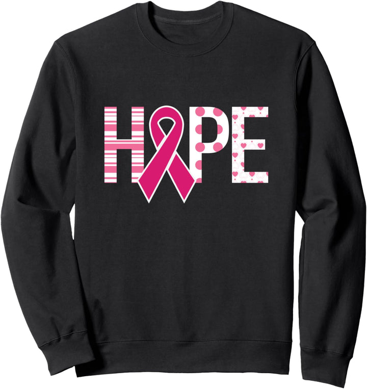 Hope Breast Cancer Awareness Support Sweatshirt