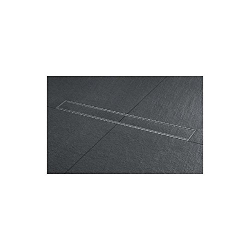 ESS Duschrinne Basic Drain 800mm 80cm Komplett Set mit Fliesenmulde