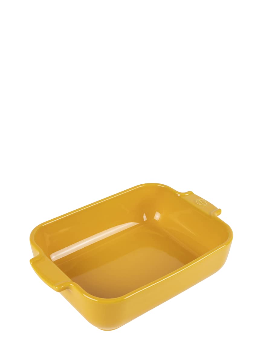 PEUGEOT - Rechteckige Auflaufform aus Keramik - 25 cm x 16,8 cm x 6,2 cm - Fassungsvermögen: 1,4 L -