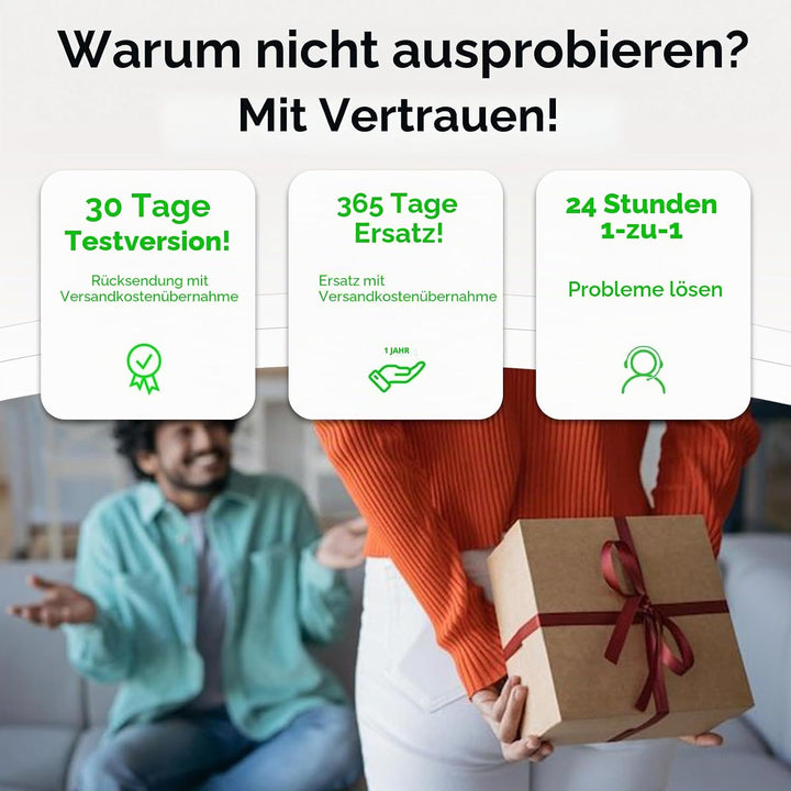 doqo iPad mini 7 A17 Pro &amp; Mini 6 Tastatur Hülle mit Trackpad,360° drehbar | Laptop-ähnliches Tippge