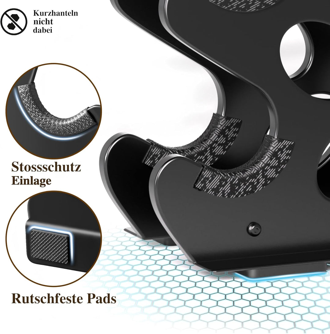 Hantelständer Hantelablage Metall Hantel ständer Kurzhantelständer Dumbbell rack 5-Unten, 5-Unten