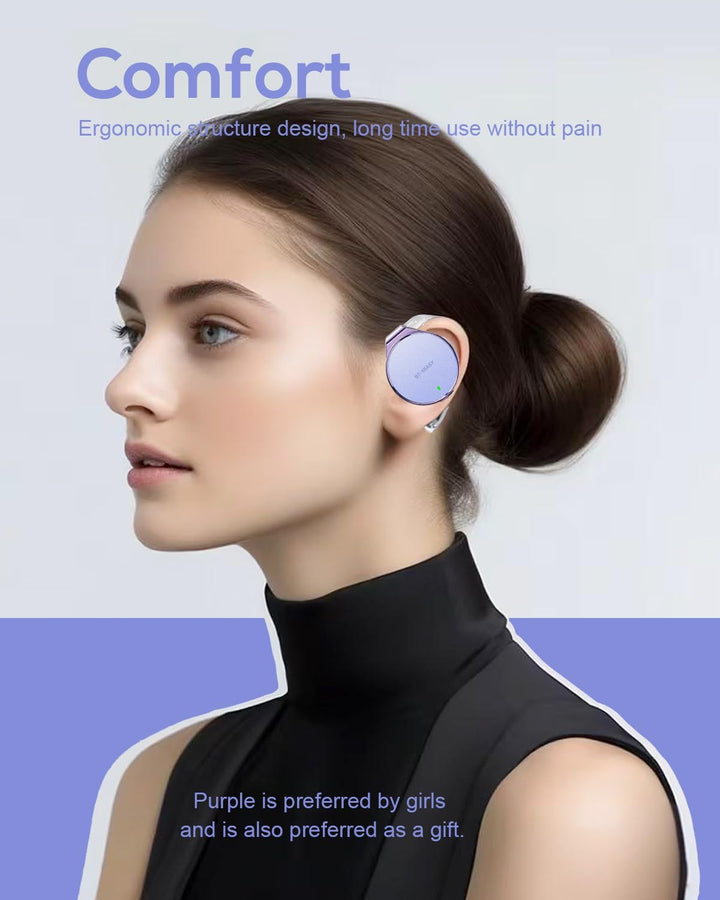 Open Ear Kopfhörer Bluetooth | 52 Std. Spielzeit & Dual-Device Pairing | On Ear Kopfhörer | Leichter