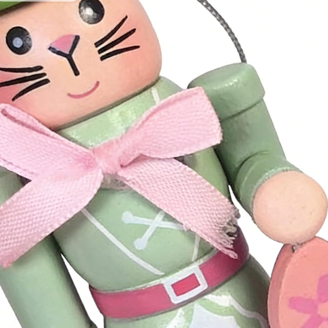 Generisch Osterhase Nussknacker, Dekorationsfigur Mit Hasendesign, Osterhase Holz Nussknacker Osters
