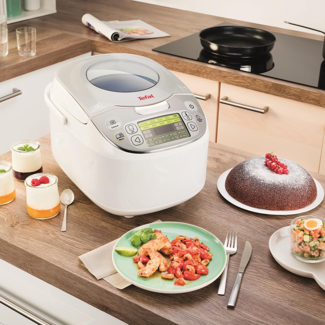 Tefal RK8121 Multikocher 45in1 | 45 automatische Kochprogramme | Verzögerter Start | Warmhaltefunkti