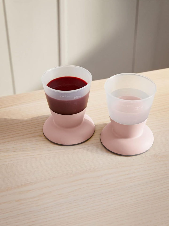 BabyBjörn Kindergeschirr, 4 Teile, Blassrosa, Blassrosa