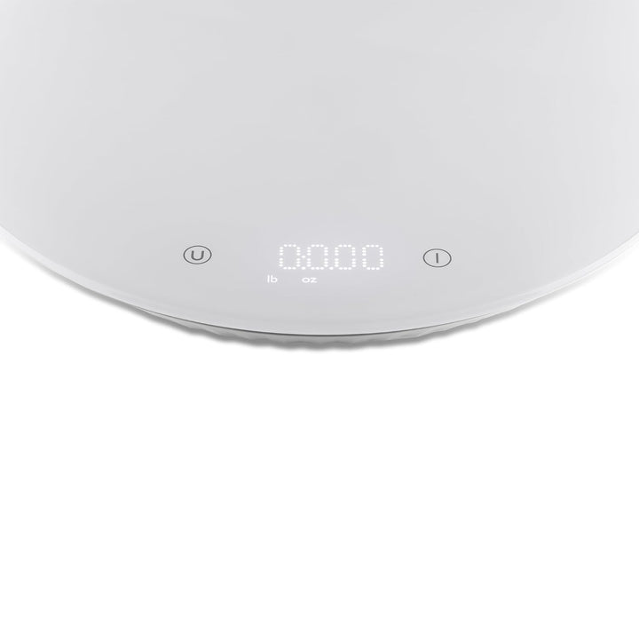 Alessi Plissé MDL16 W - Design Digital-Küchenwaage Aufhängung mit Wandhalterung, aus Thermoplastisch