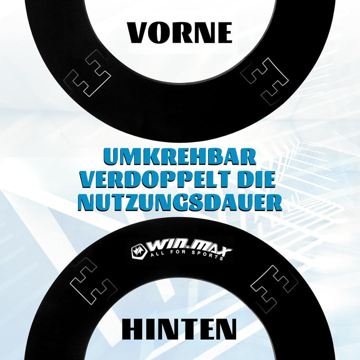 WIN.MAX Dart Catchring Surround Auffangring Dart Backboard Auffangring Rund Dart Surround Eva Dartsc