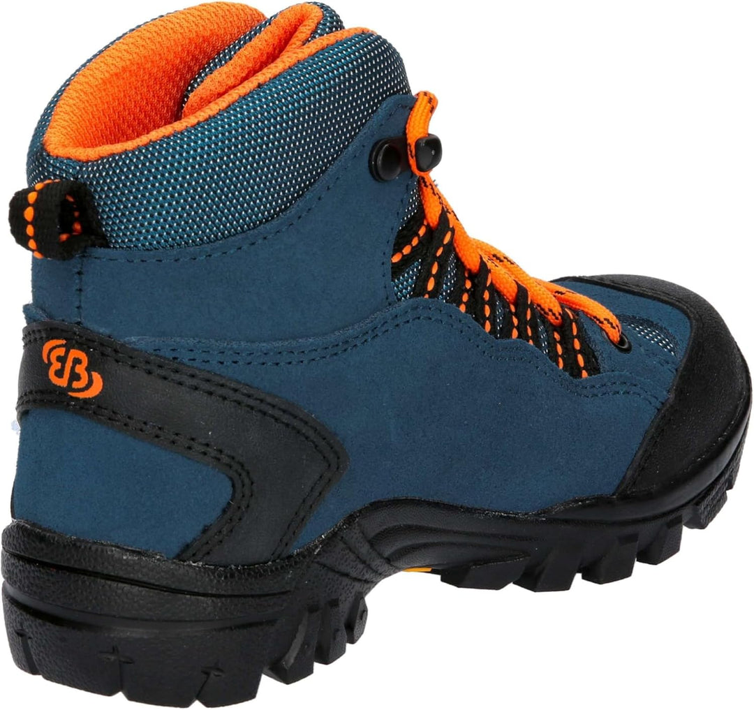 Brütting Unisex Kinder Mount Bona High Kids Trekking- & Wanderstiefel 40 EU Petrol Orange, 40 EU Pet