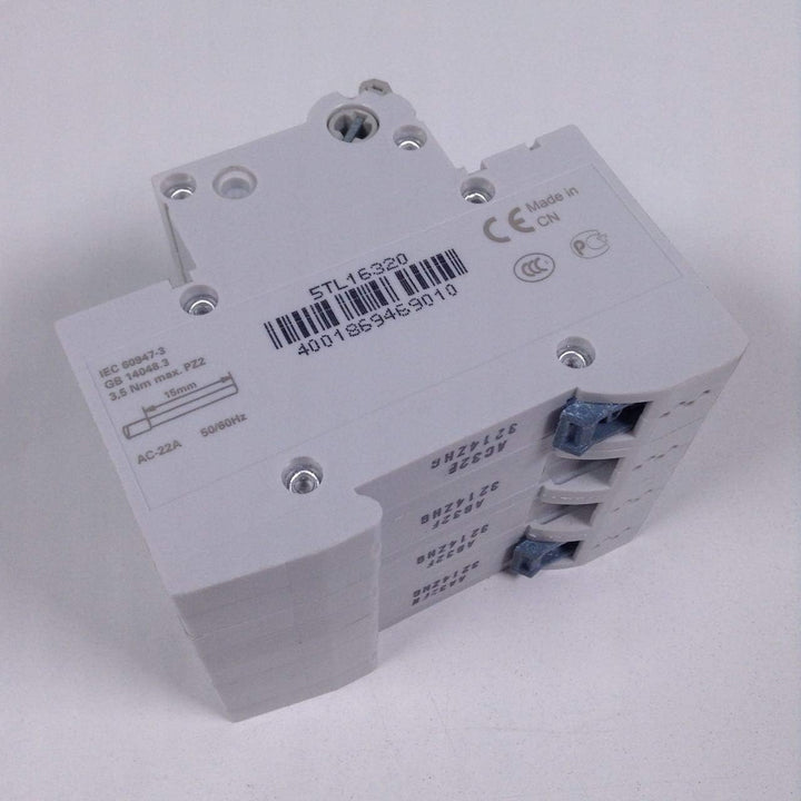 Siemens SENTRON Schalter 70 mm 400 V 4 Module 35 mm2 3-polig + neutral 32 A