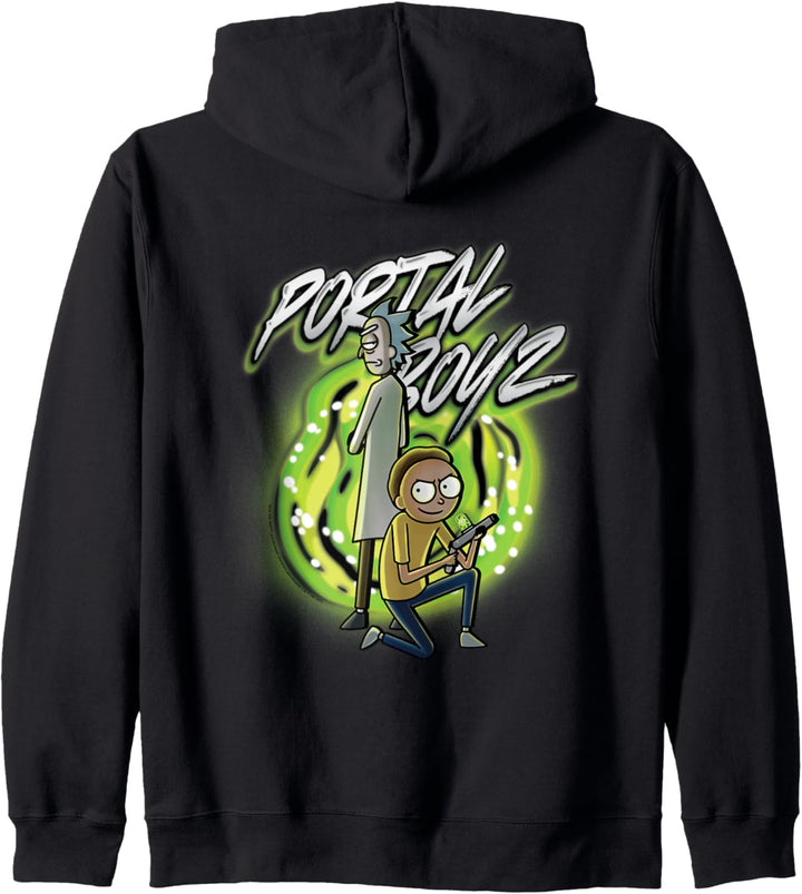 Rick and Morty The Portal Boyz Kapuzenjacke