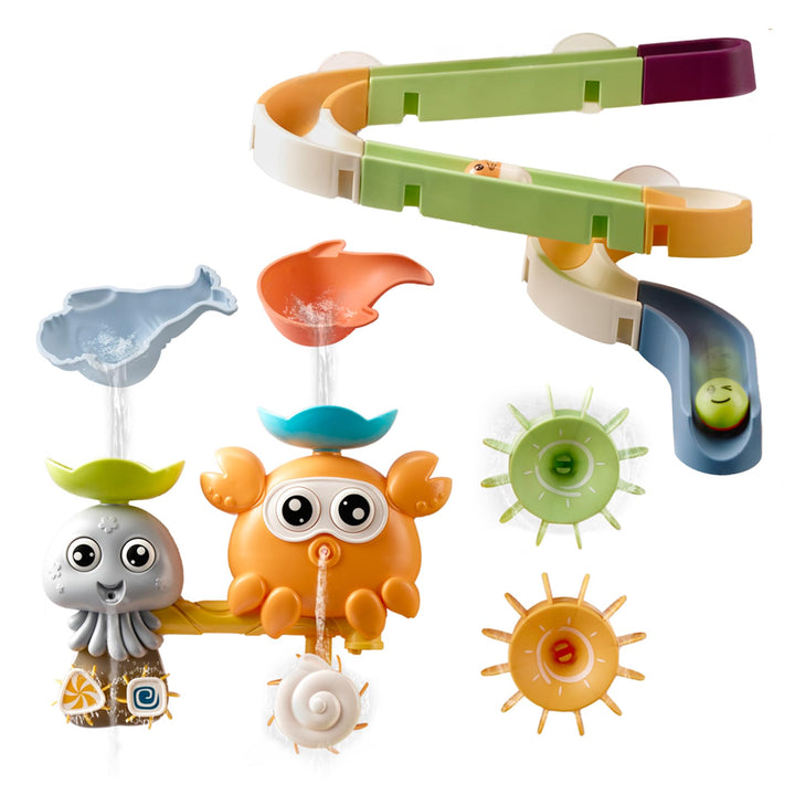 OR OR TU Badewannenspielzeug Badespielzeug Baby, Wasserspielzeug Kinder Saugnapf Spielzeug Baby Murm