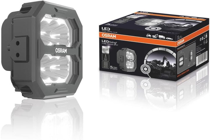 OSRAM LEDriving® Cube PX2500 Spot, LEDPWL110-SP, OFF ROAD, LED Arbeitsscheinwerfer, 2500 Lumen, Falt