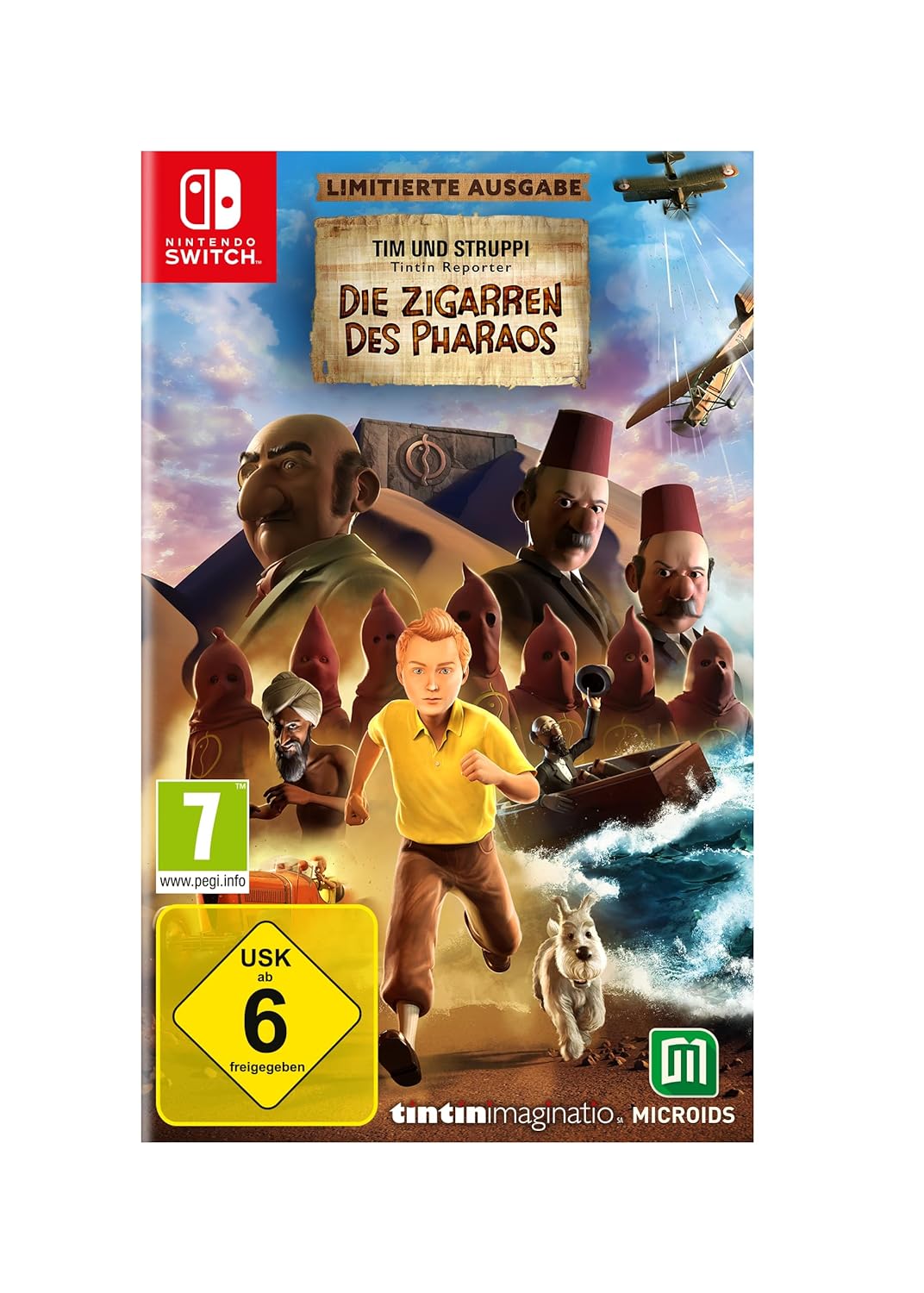 Tim und Struppi - Die Zigarren des Pharaos Limited Edition [Switch] Switch Limited Edition, Switch L