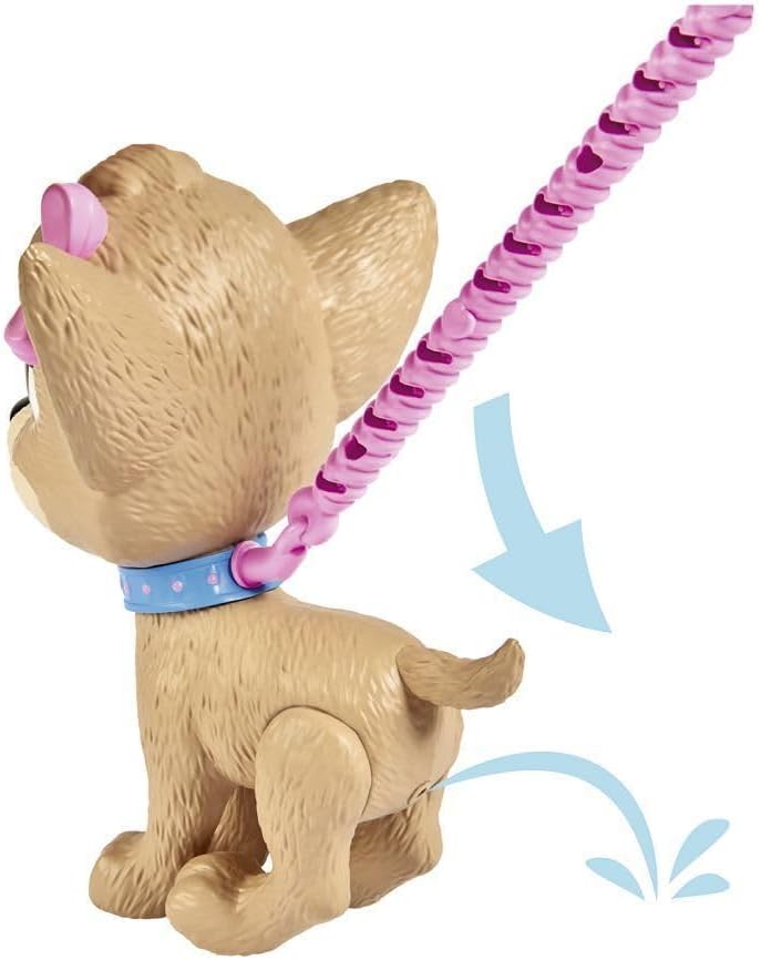 Simba 105893460 - ChiChi Love PiiPii Puppy, Hund zum Gassi gehen, macht Pipi, ab 3 Jahren, 20 cm, Me