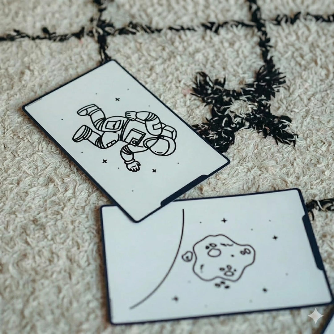 Kidydraw Nachfüllpackung für Zeichnungen – Dinosaurier und Galaxie
