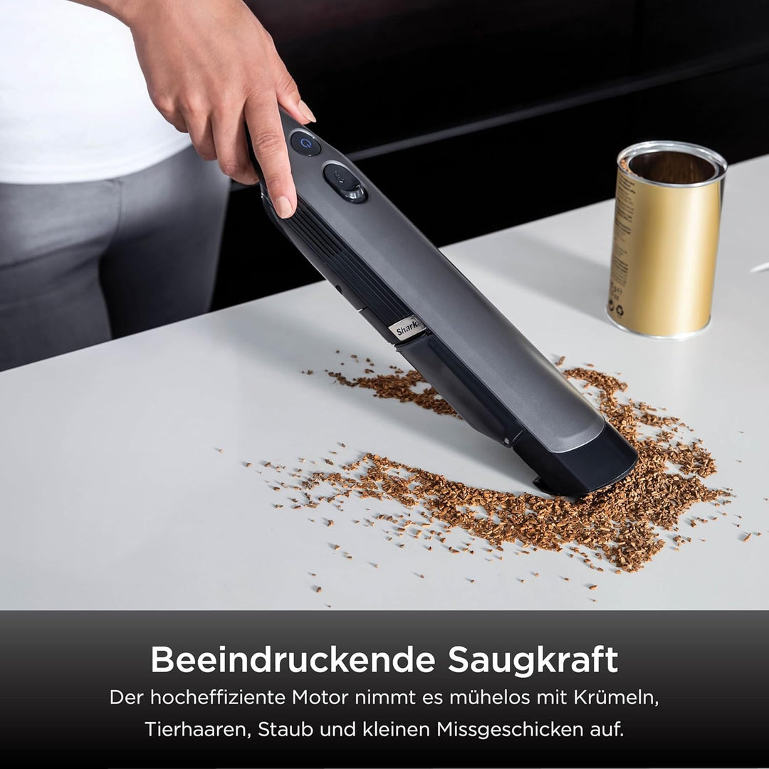 Shark WandVac 1.0 kabelloser Mini Handstaubsauger, klein und leicht, leistungsstarker Akku Handstaub