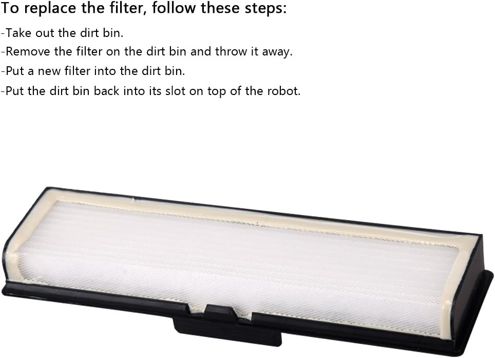 i-clean Neato Pet Allergy Ultra Performance Filter BotVac D Serie D75, D80, D85-für alle BotVac Stau