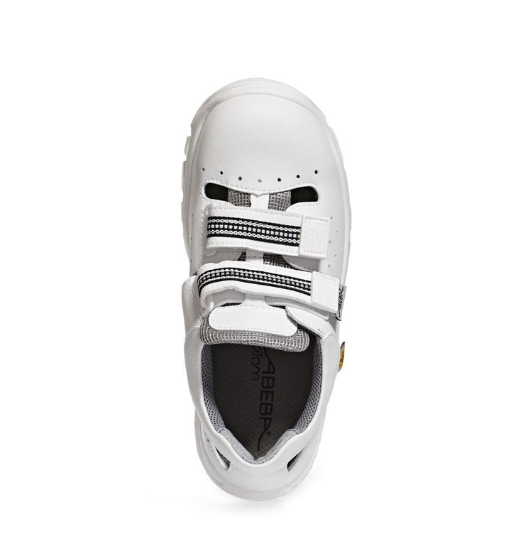 Abeba 2616-36 Anatom Sicherheitsschuhe (Sandalen), weiss, 2616-36 36 EU, 36 EU
